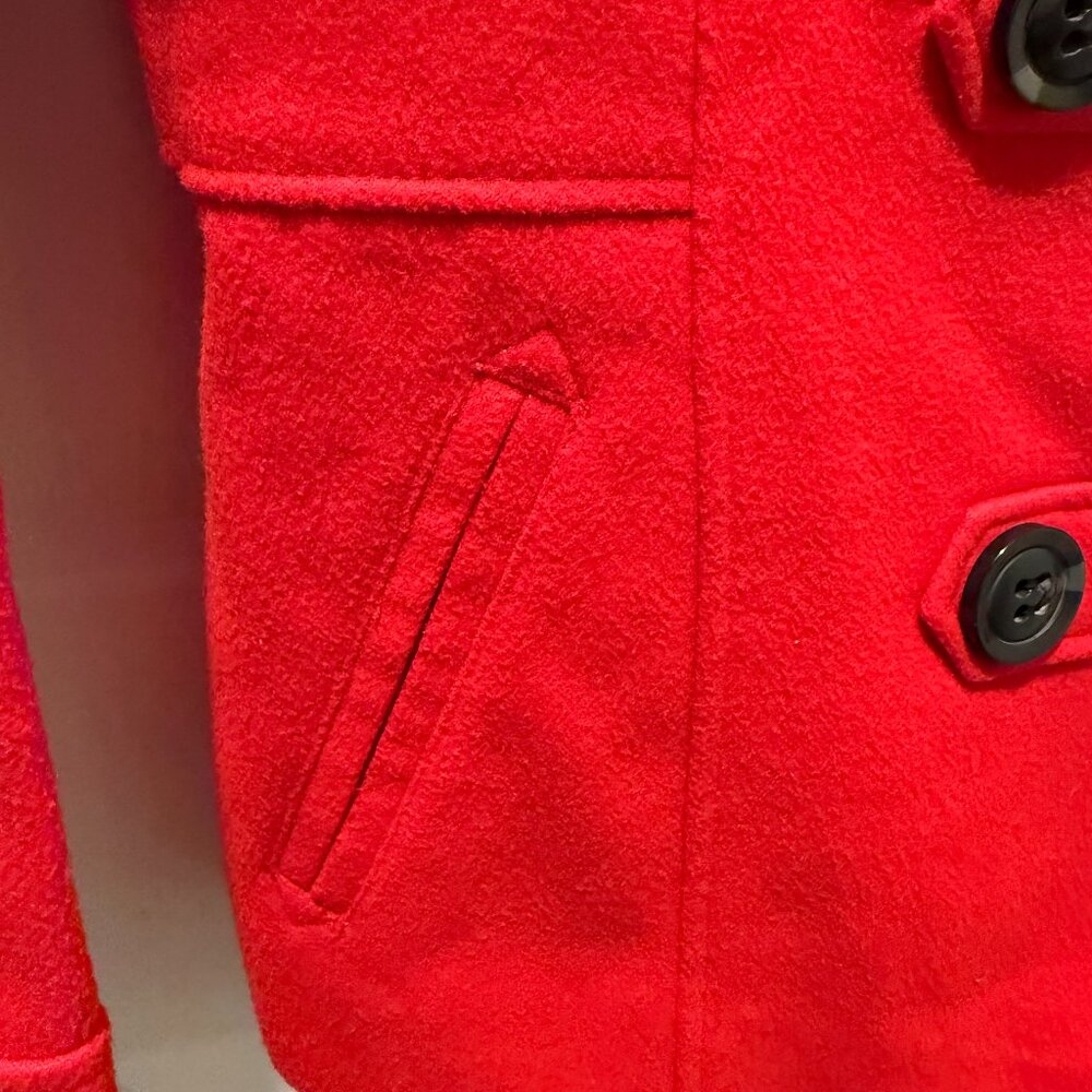 American Rag Cie Women's Red Peacoat Size XS - Picture 5 of 7